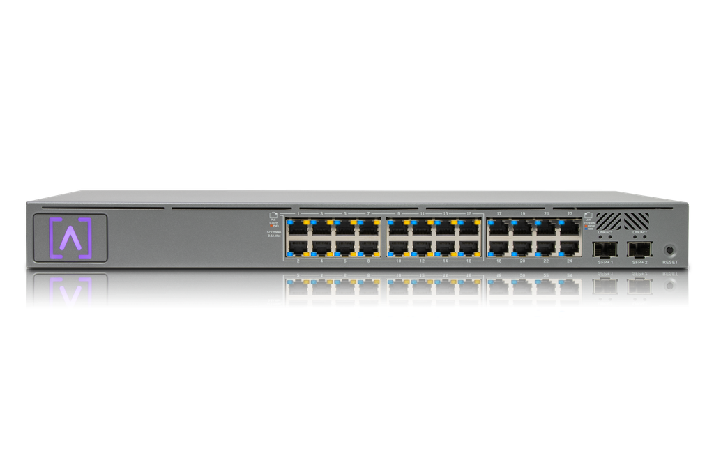 Alta 24 Port Enterprise PoE Switch 