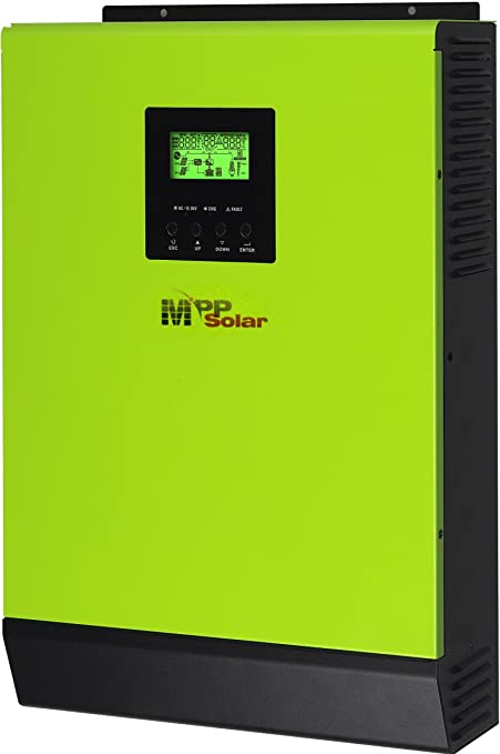 MPP Solar Inverter 2400W 80A MPPT 24VDC 120VAC 60A Charger