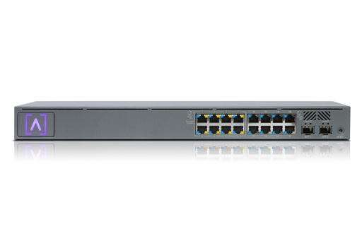 [S16-POE] Alta 16 Port Enterprise PoE Switch 